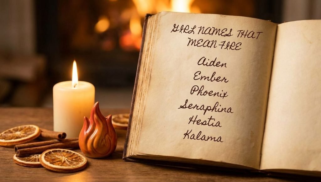 girl names that mean fire