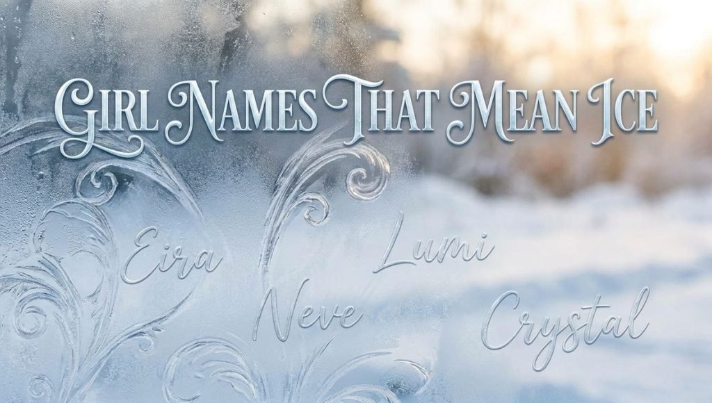 girl names that mean ice