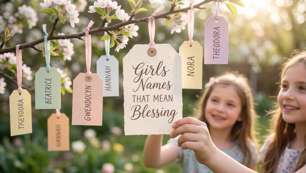 girls names that mean blessing