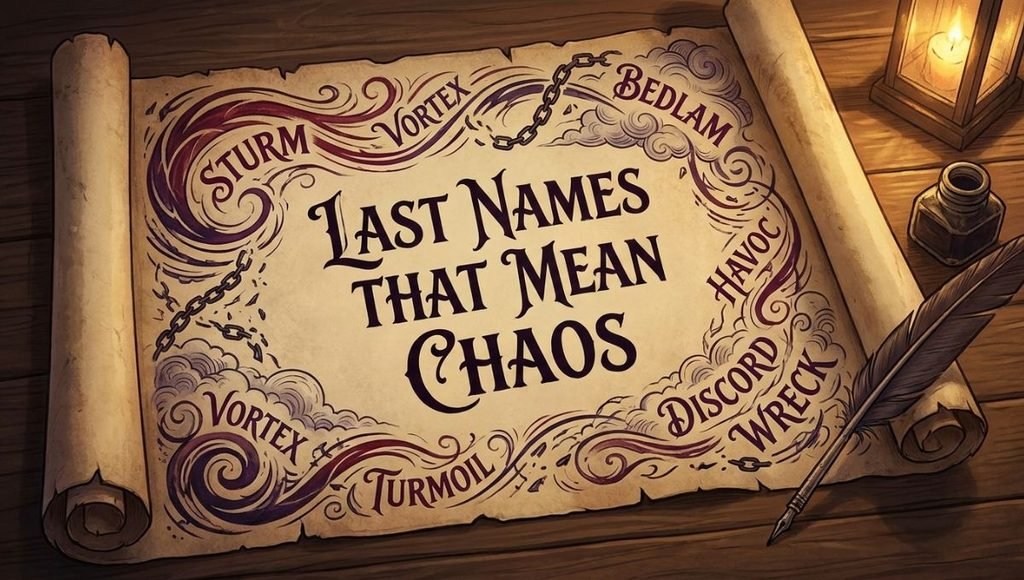 last names that mean chaos