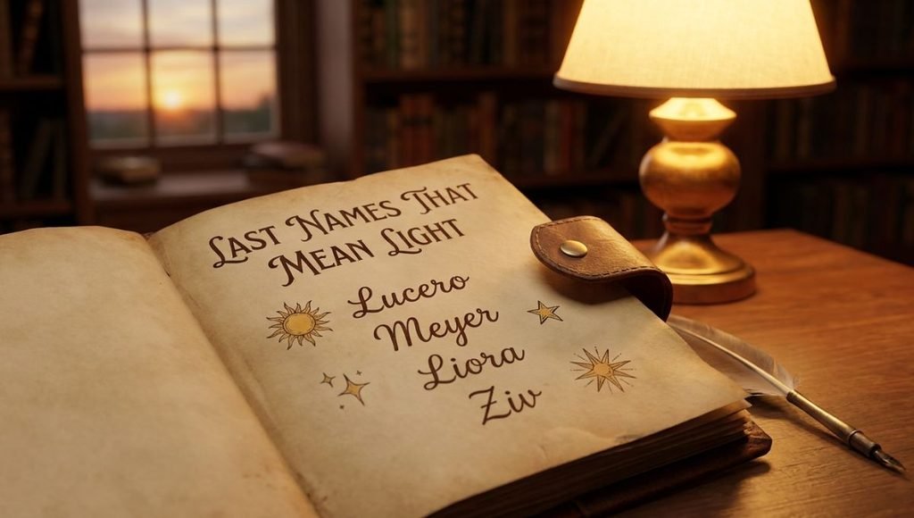 last names that mean light