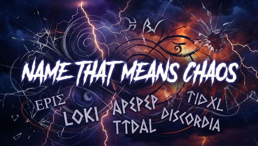 name that means chaos