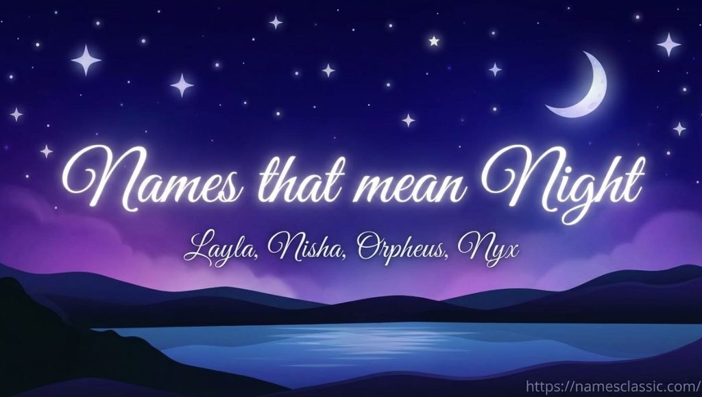 name that means night