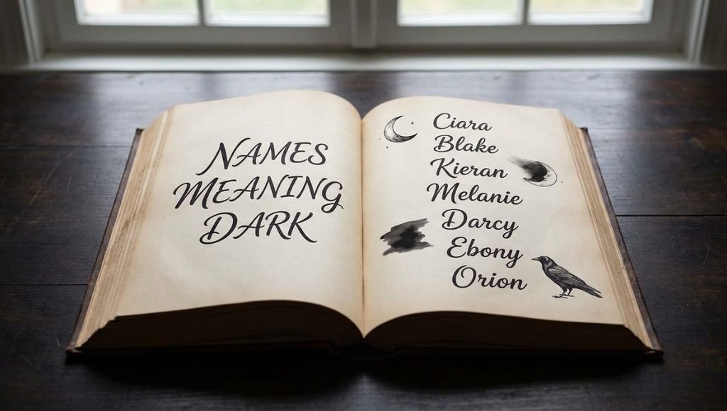 names meaning dark