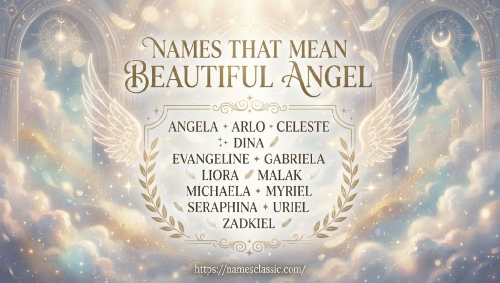 names that mean beautiful angel