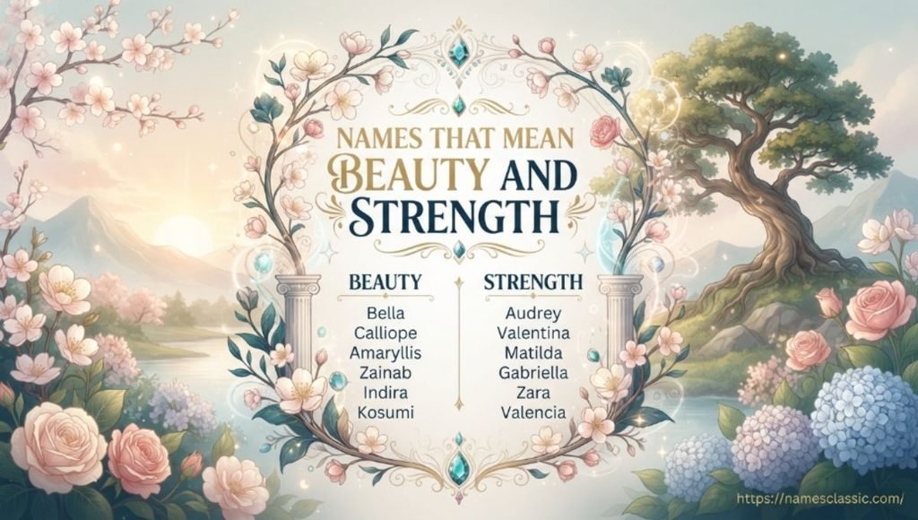 names that mean beauty and strength