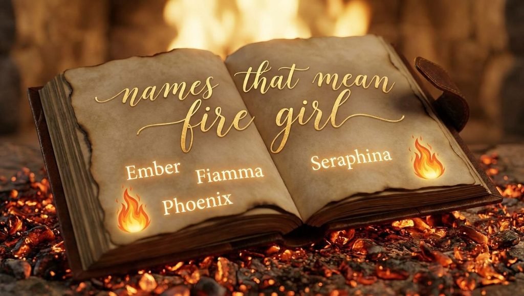 names that mean fire girl