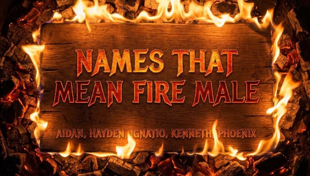 names that mean fire male
