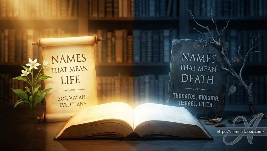 names that mean life and death