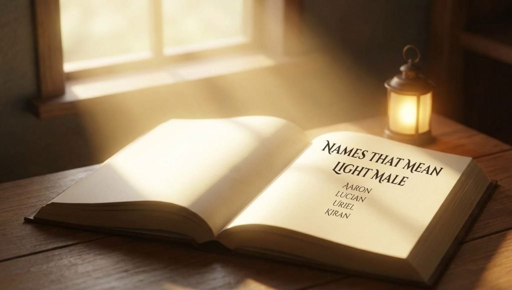 names that mean light male
