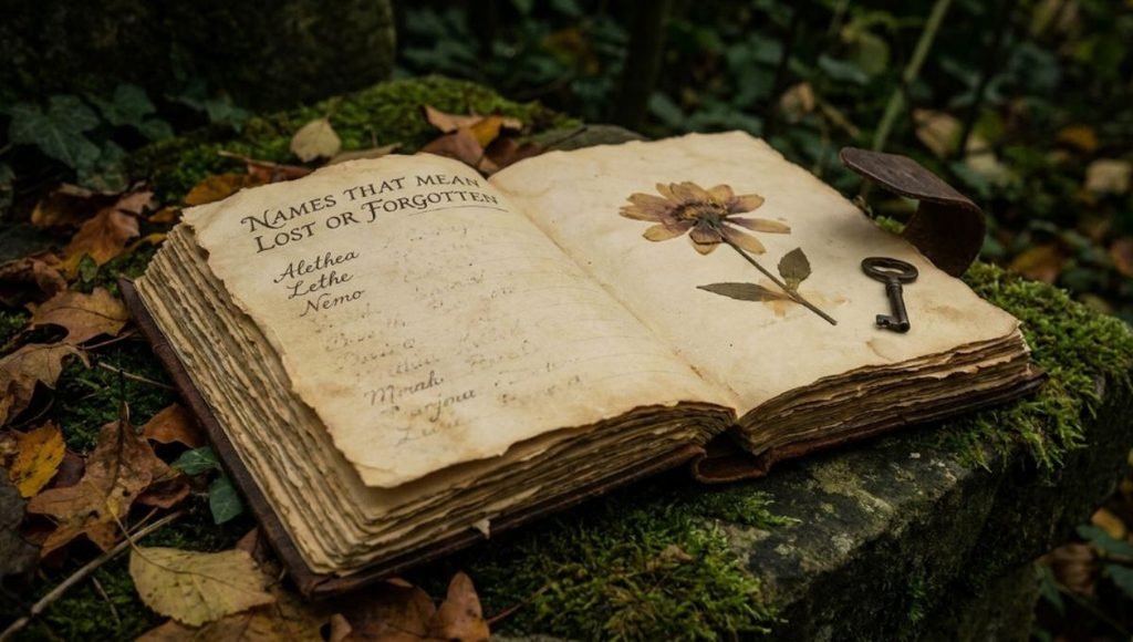 names that mean lost or forgotten