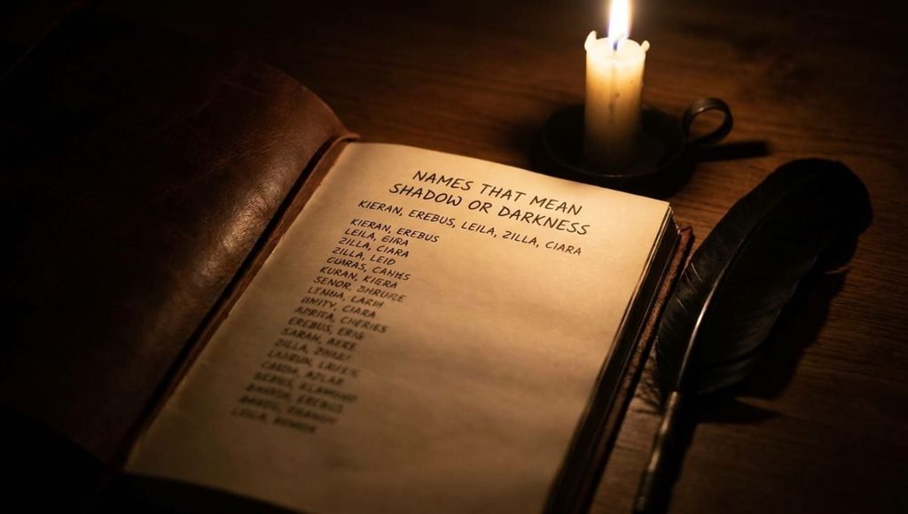 names that mean shadow or darkness