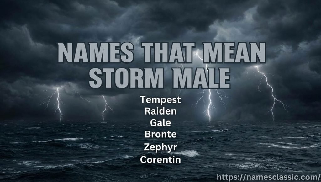names that mean storm male