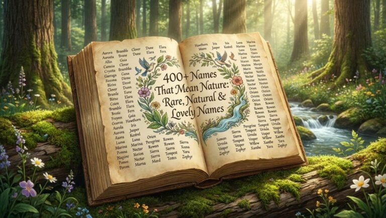 400+ Names That Mean Nature_ Rare, Natural & Lovely Names