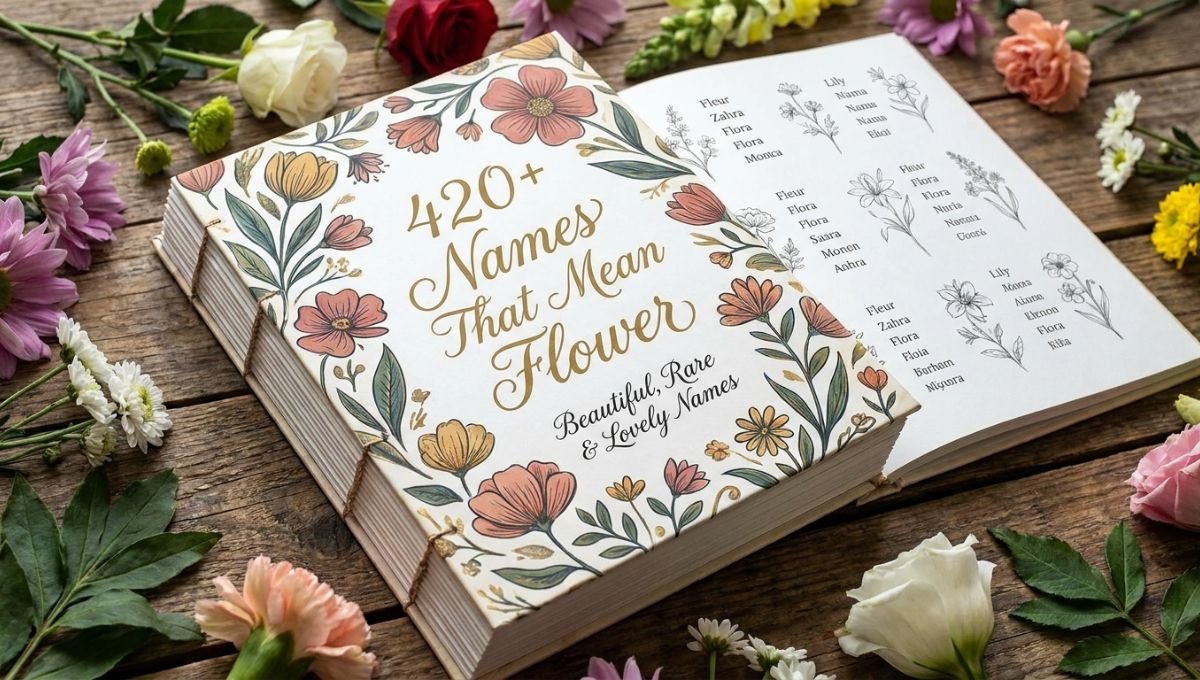 420+ Names That Mean Flower: Beautiful, Rare & Lovely Names