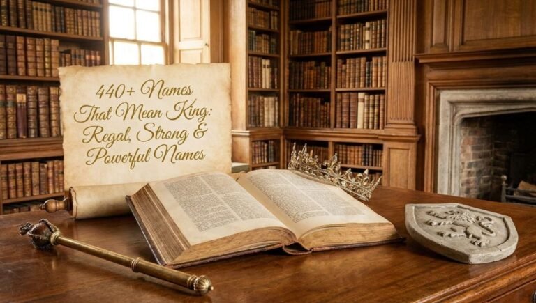 440+ Names That Mean King: Regal, Strong & Powerful Names 