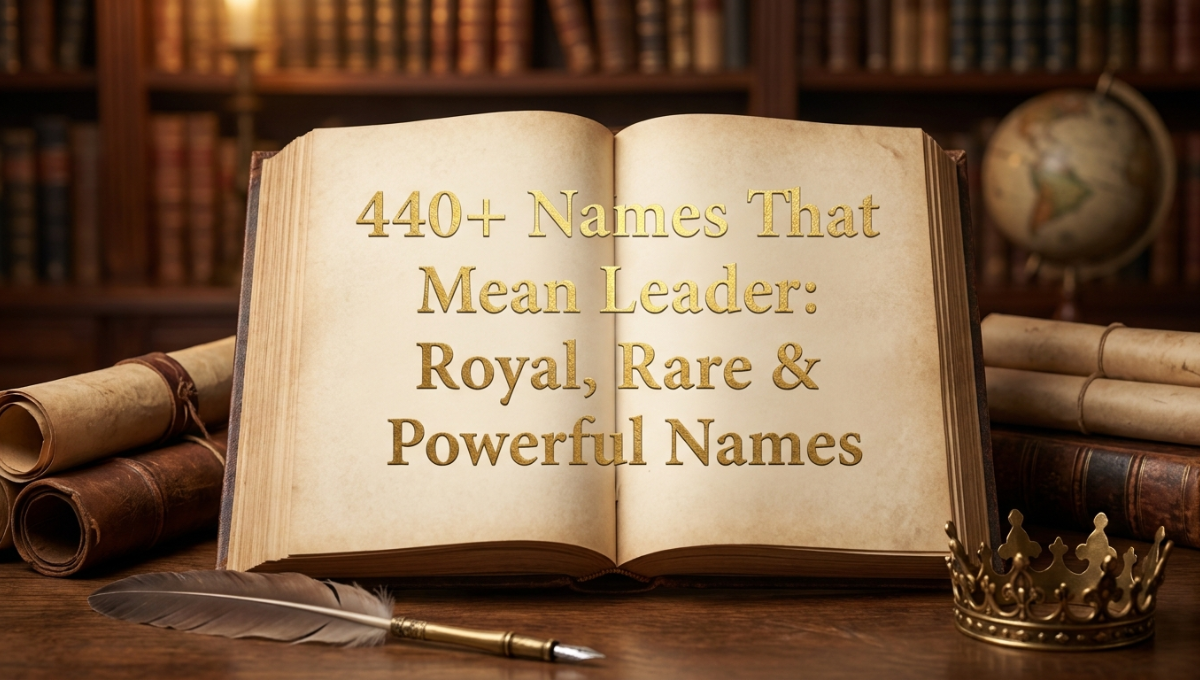 440+ Names That Mean Leader_ Royal, Rare & Powerful Names