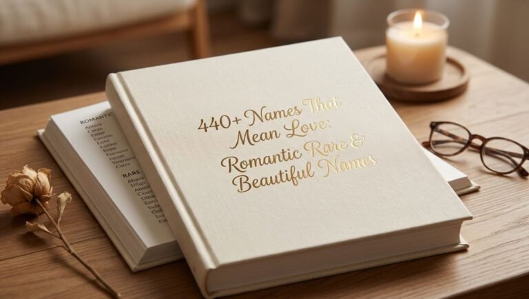 440+ Names That Mean Love: Romantic Rare & Beautiful Names