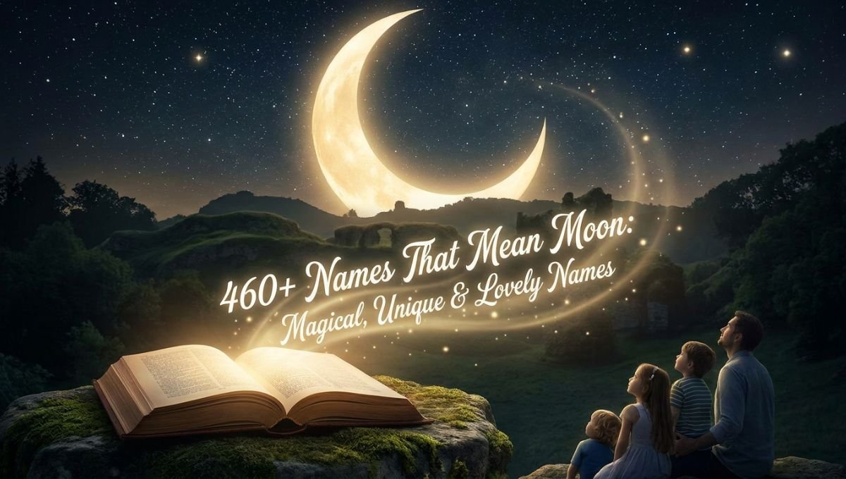 460+ Names That Mean Moon: Magical, Unique & Lovely Names