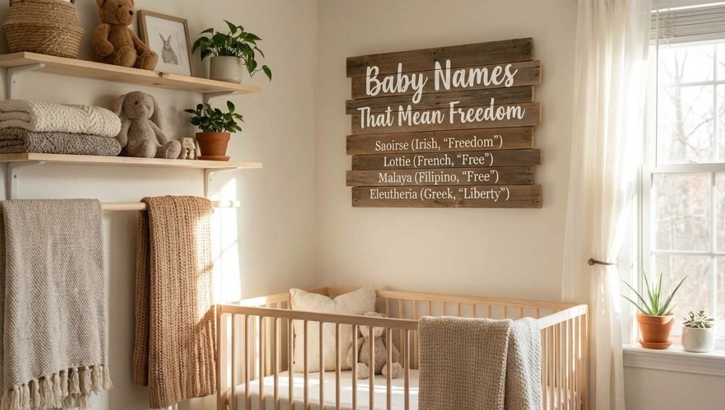 Baby Names That Mean Freedom