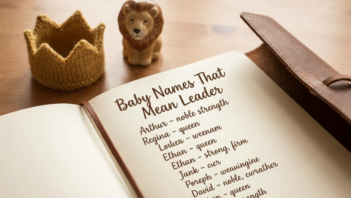 Baby Names That Mean Leader