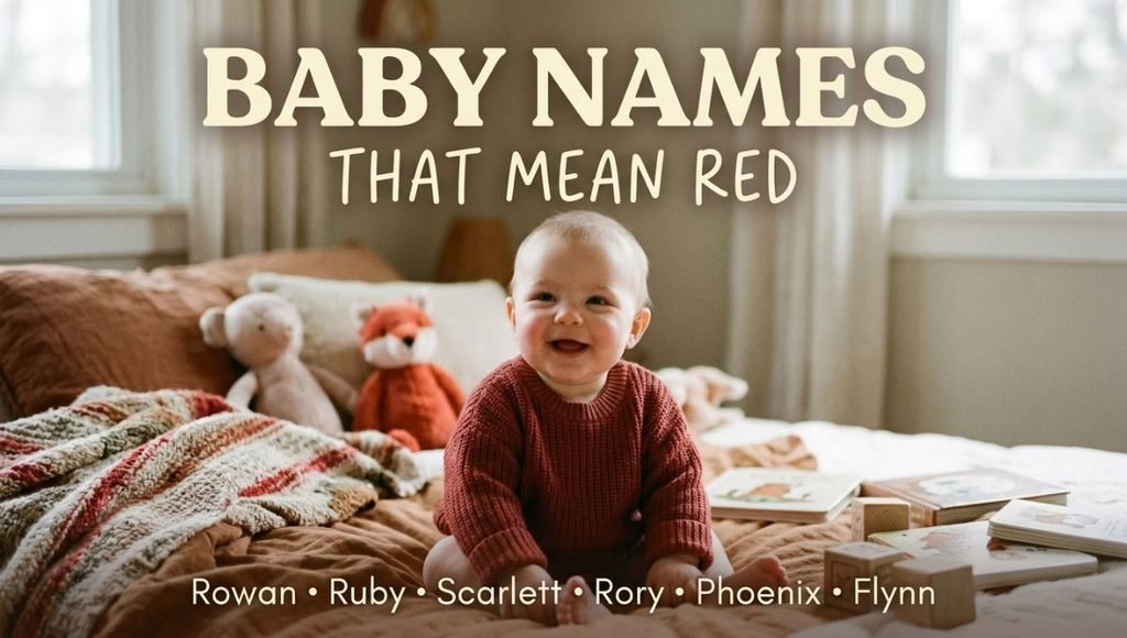Baby Names That Mean Red