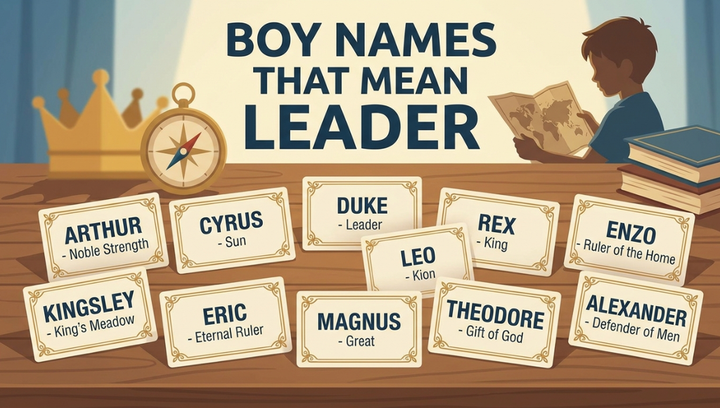 Boy Names That Mean Leader