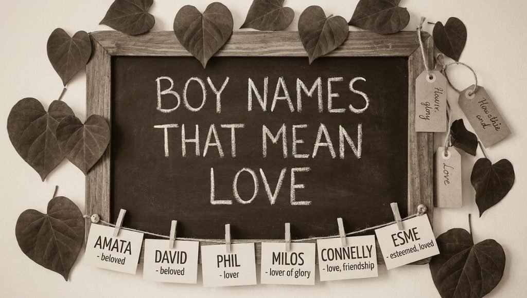 Boy Names That Mean Love