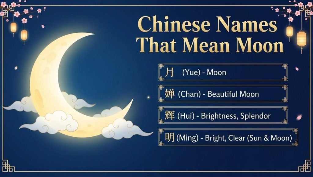 Chinese Names That Mean Moon