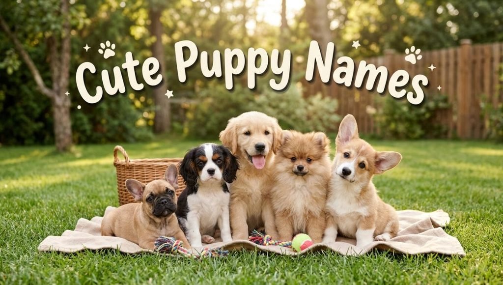 Cute Puppy Names