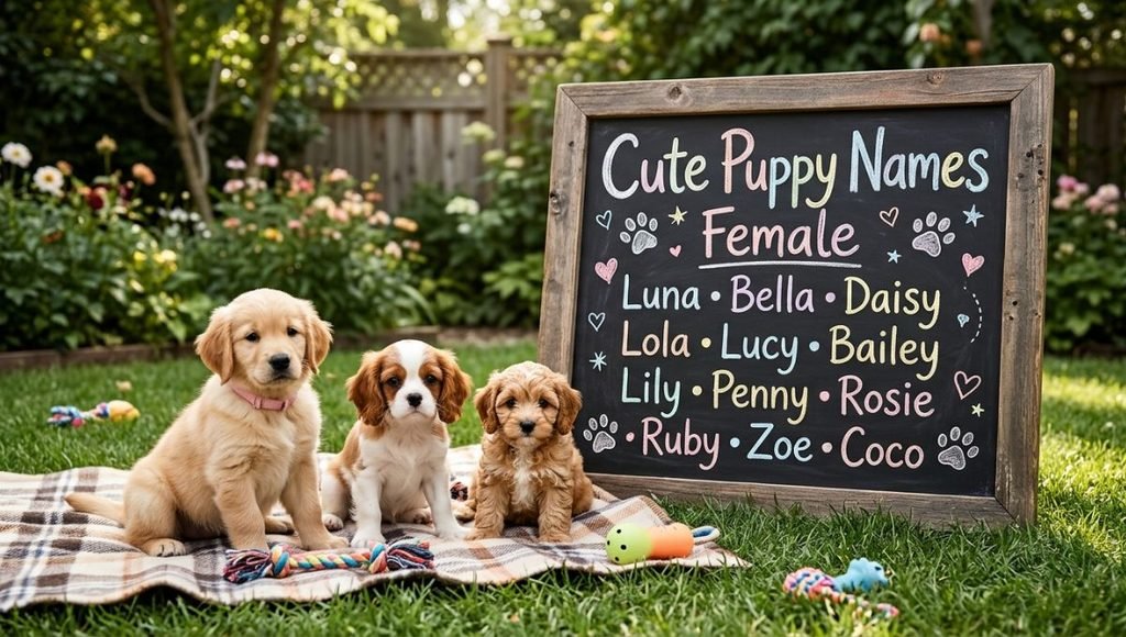 Cute Puppy Names Female