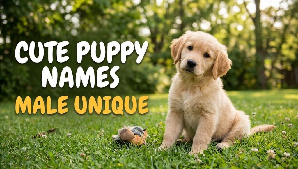 Cute Puppy Names Male Unique