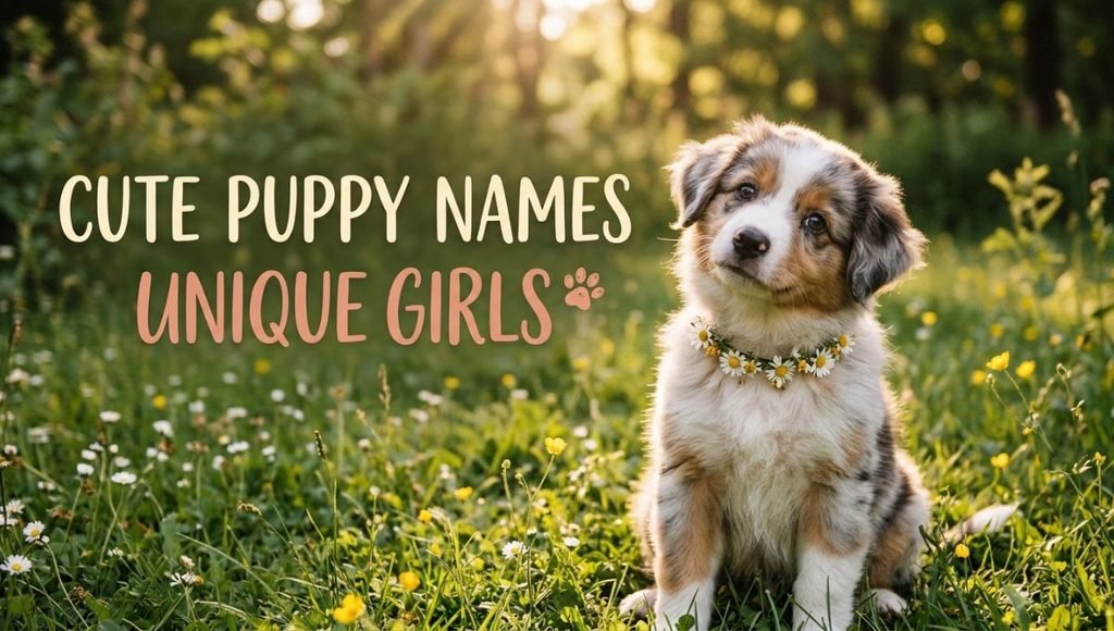 Cute Puppy Names Unique Girls