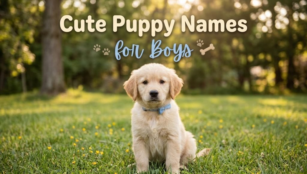Cute Puppy Names for Boys