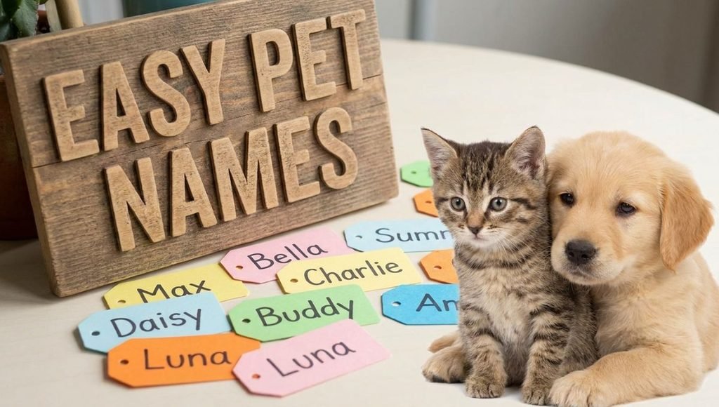 Easy Pet Names
