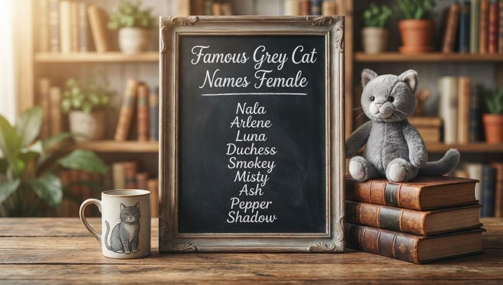 Famous Grey Cat Names Female