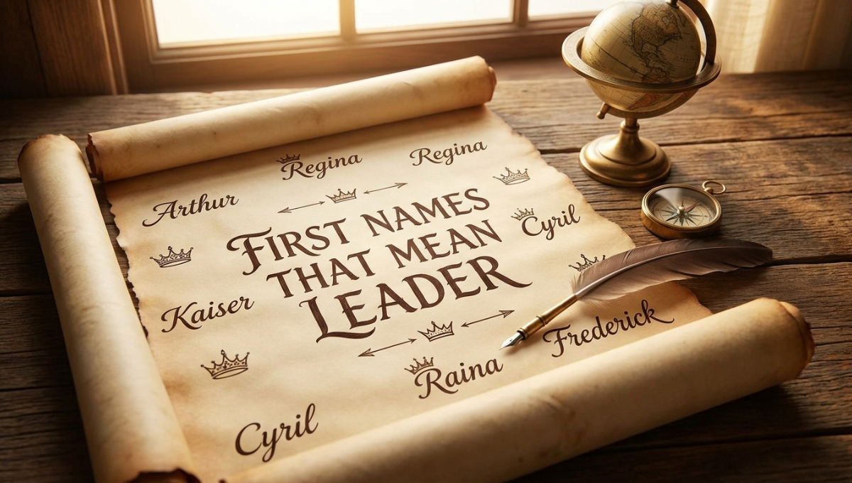 First Names That Mean Leader