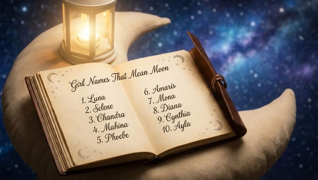 Girl Names That Mean Moon