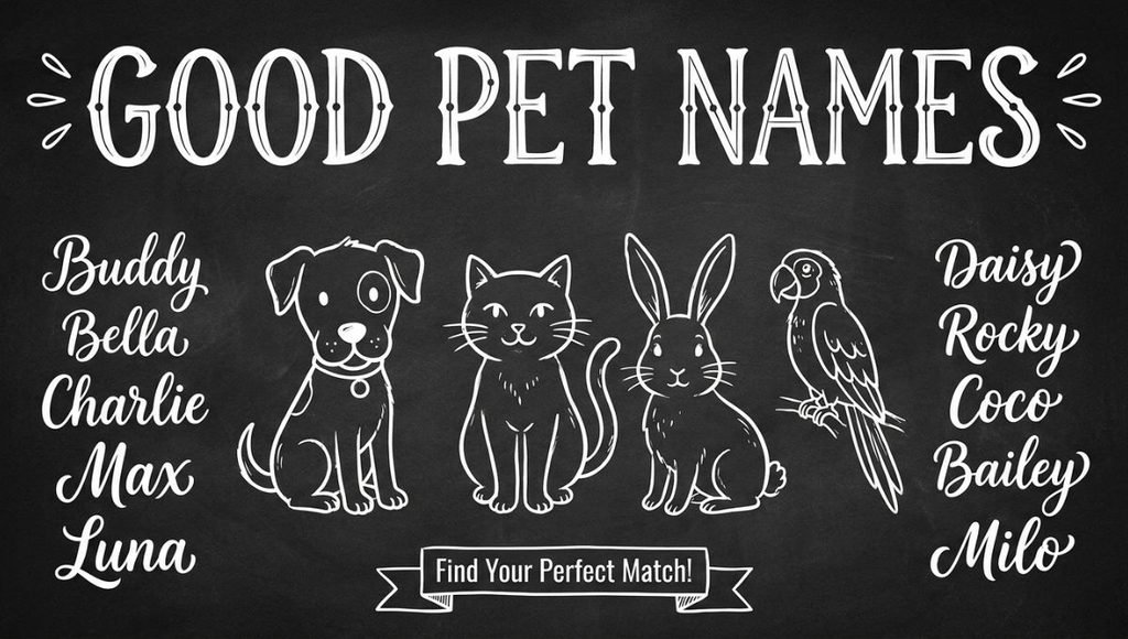 Good Pet Names