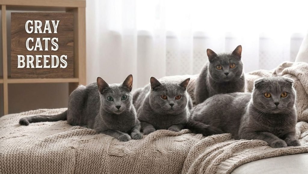 Gray Cats Breeds
