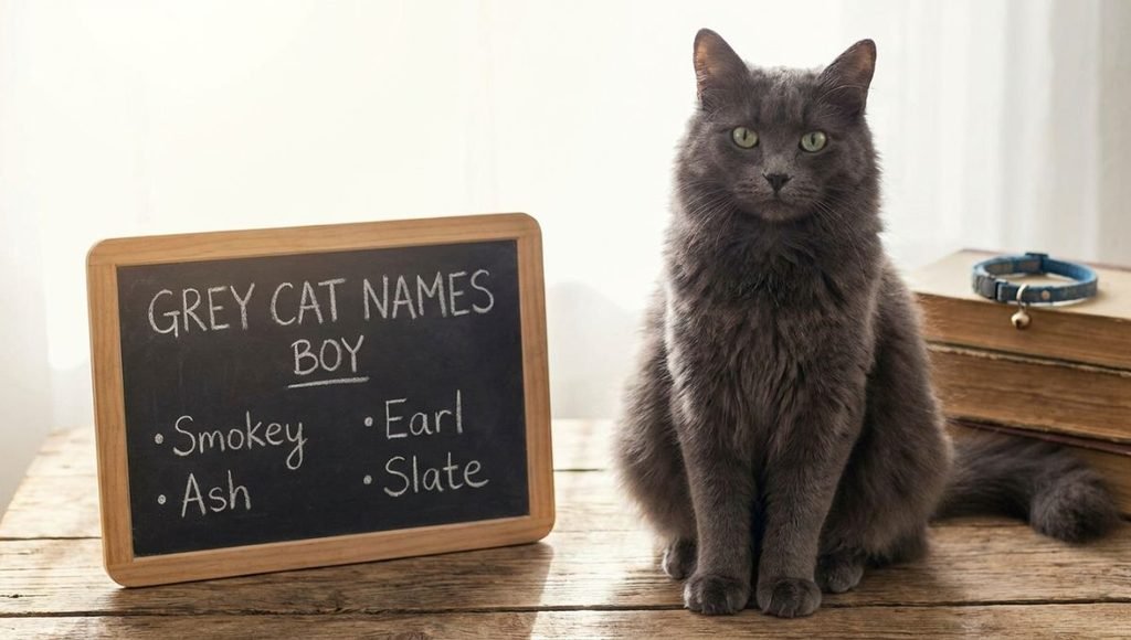 Grey Cat Names Boy
