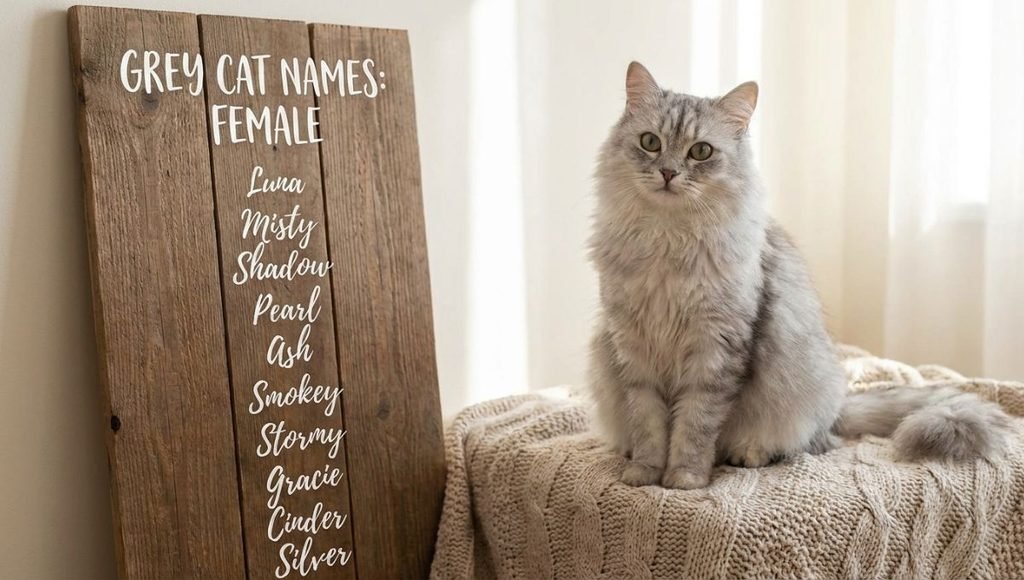 Grey Cat Names Female