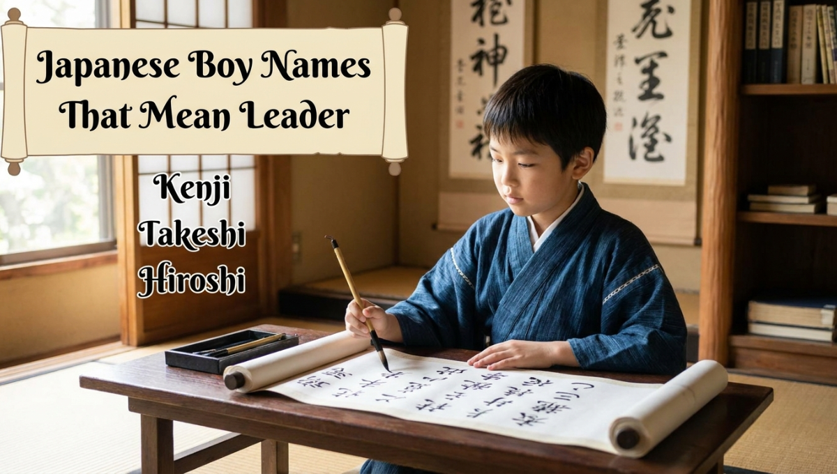 Japanese Boy Names That Mean Leader