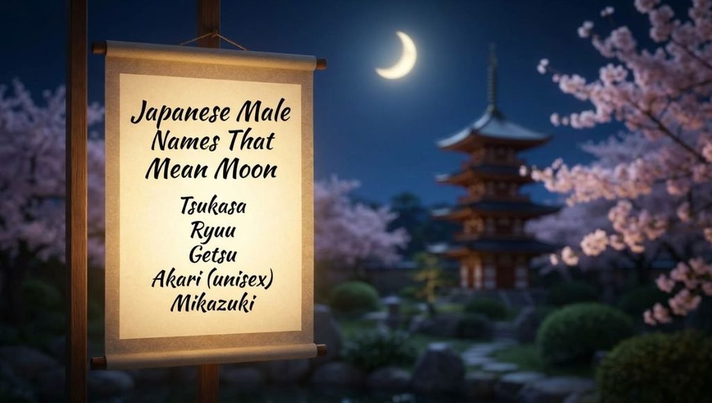 Japanese Male Names That Mean Moon