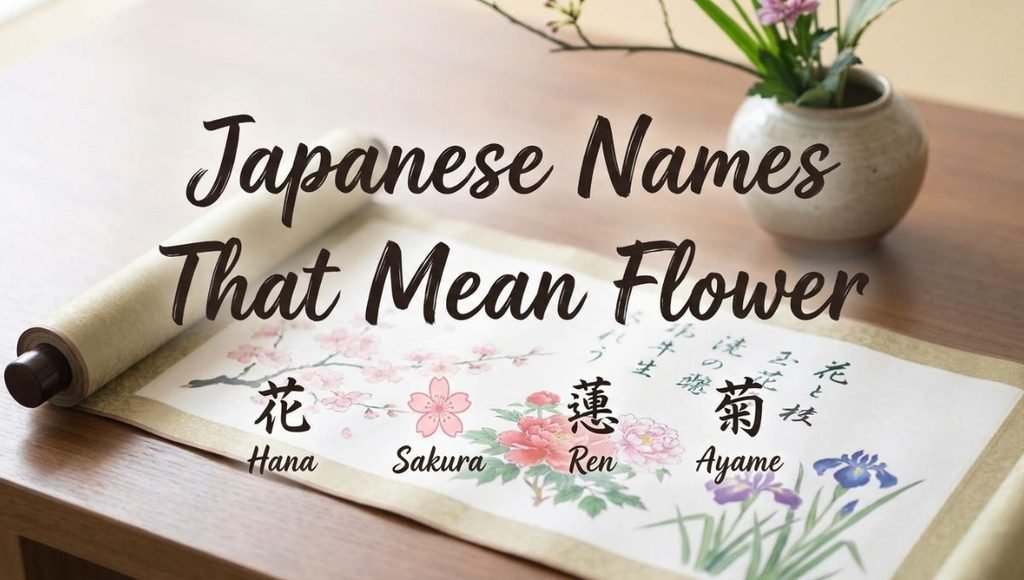 Japanese Names That Mean Flower