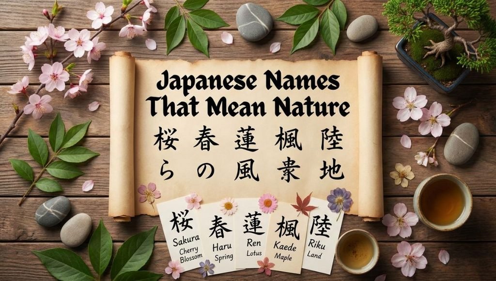 Japanese Names That Mean Nature