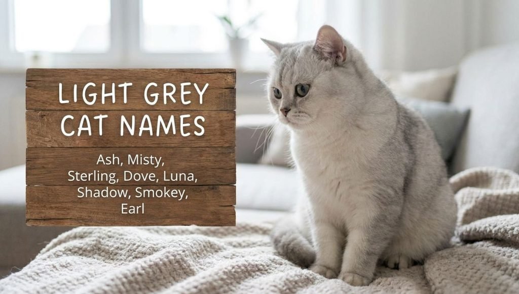 Light Grey Cat Names