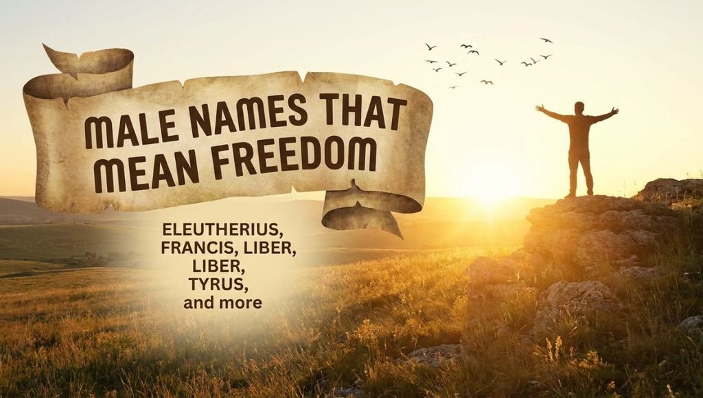 Male Names That Mean Freedom