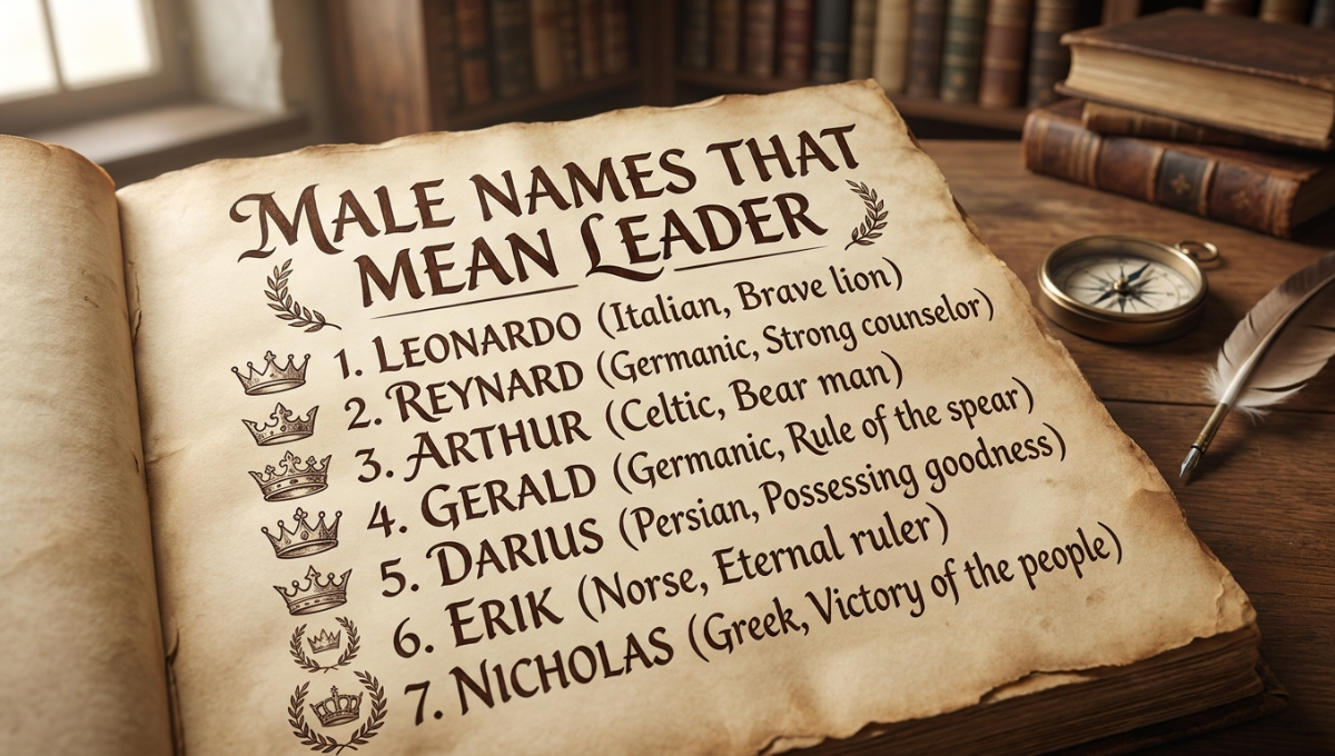 Male Names That Mean Leader