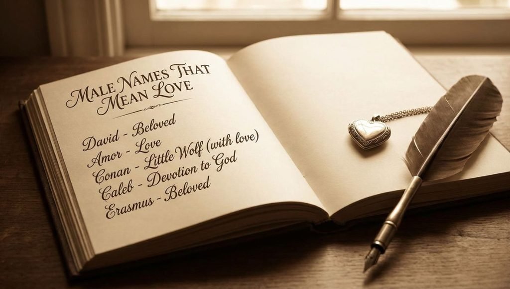 Male Names That Mean Love